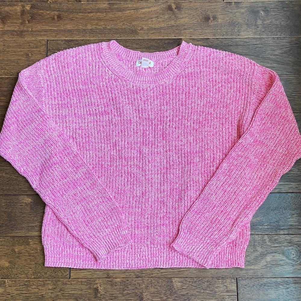 Cat & Jack Pink Knit Sweater